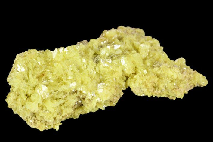 Sulfur Crystal Cluster on Matrix - Nevada #129741